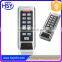 IP68 Waterproof 125khz ID smart card 2 relays control 2 doors RFID Reader with keypad
