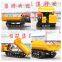 China hydraulic truck dumper loading capacity 0.5-8 ton crawler carrier mini dumper