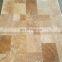 Good Quality Customized Cheapest Price Mix Tuscany Travertine Tiles Pattern Set Tumbled CEM-FPT-12