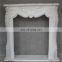 High quality  marble fireplace surround