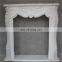 High quality  marble fireplace surround