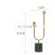 High Quality INS Nordic Kandelaar Marble Candle Jar Gold Candlestick Tapered Candle Holder Candlestick Decoration Home Decor