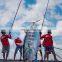 Fiberglass Pure Carbon fiber Tuna fishing  rod Vessel (Jack) Lift  Pole / fishing rod for tuna, 2.5m, 3.5m, 4.5m, 5m