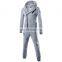 New Style Customized Design Wholesales Price Relaxed Running Zipper Track Suit Hood Gym Tracksuit for Men