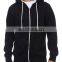 New style 2022 fleece jacket with hood for men best full zipper up 100% lint free combed washed hoodies