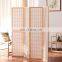 Custom print hospital composite portable partitions bamboo wall room folding screen divider panel decorative interior door