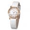 Auto date odm wholesale cheap ultra thin minimalist stainless steel back quartz watch