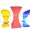 glow illuminated event night club led light bar stool furniture high cocktail table chair set