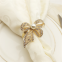 Luxury Rhinestone Bowknot Napkin Rings Holder For Wedding And Event Arrangements