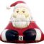 chirstmas inflatable Santa Claus with fawn