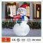 2014 hot sale outdoor gaint inflatable Christmas snow man