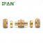 IFAN Manufacturer OEM PEX Brass Compression Fittings Socket