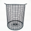 High Quality Wholesales Stainless Steel Woven Mesh Basket With Handle For Goods Storage
