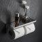 304 stainless steel toilet paper holder double paper box washroom paper shelf model 3309B