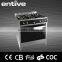 freestanding single gas oven with 5 burners