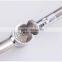 Stainless steel garlic press with 18cm long handle