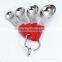 Amazon hot sell 18/8 Stainless Steel 4pcs Measuring Spoons