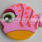 8'' water animal fabric flying disc for kids