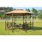 Outdoor Octagonal Awning Tenda Gazebo 4x4 Garden Wrought Iron Gazebo