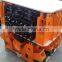 Low bed trailer suspension