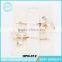 Popular Bride Barrettes Hair Accessories Retro Vintage Gold Plated Leaves Hair Clip