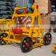 QT 40-3B Mobile Concrete Mixer Hollow Brick Making Machinery