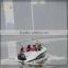 Fiberglass passenger 4 seater speed boat hulls for sale with mercury engine made in china