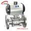 sanitary stainless steel pneumatic ball valve