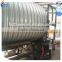 Corrugated galvanized steel culvert pipe