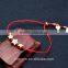 Adjustable Red Rope Good Luck Star Rhineston 18K Gold Bracelet