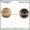 Plating metal Brass rivet button for chothing shoe and bag