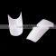 500pcs/pack White Color French Acrylic Fake False Artificial Fingernail Nails Art