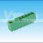 Dongguan Yxcon high quality pitch 3.5mm bending pluggable Terminal Block