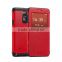 Best Selling Multi Color Armor Back Case Dormant Leather Case Flip-Open Cover for Samsung Note3 Note4 S6 S6edge