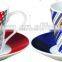 220cc porcelain cup and saucer&220cc coffee set/small coffee cup and saucer set