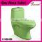 Plushy Bathroom Porcelain Colored Washdown One Piece Toilet Bowl white