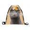 High Quality 3D Printed Custom Promotional Animal Drawstring Bag