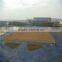Blue color rubber racing tracks by IAAF certificate