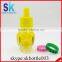 15ml clear skull glass dropper bottle for e liquid e juice essential oil skull glass bottle from chila supplier