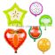 birthday party supplies balloon gifts for children heart foil balloon