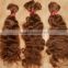 New year 2015 Hight Quality Products Hair Extension Bulk Human Hair blond color 12