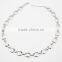316L Stainless Steel Link Chain Bracelet and Necklace Jewelry Set