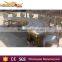 dubai banquet stainless steel half moon mdf top wedding dining table                        
                                                Quality Choice