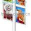 Hot Sale Custom Design Metal A3 Stand Poster For Advertisement