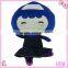 Fashion stuffed plush pretty girl doll factory