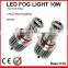 H8/H10/H11/H16/9005/9006 h10 automotive lighting bulb C- ree chip LED car fog light led head lamp