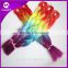 24" 100g Ombre Rainbow Color Jumbo Braiding Synthetic Hair Extensions For Dreadlocks Crochet braids