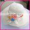 2015 new design cheap fashion summer flower beach wholesale wholesale hat