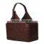 A Large Number of Spot Wholesale Leather Gift Basket Basket of Food Packaging Basket of Moon Cake Basket