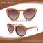 Colored glasses lenses wood polarized sunglasses